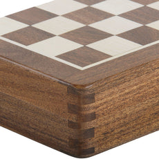 Échiquier Magnétique en Bois - The Pocket King 👑