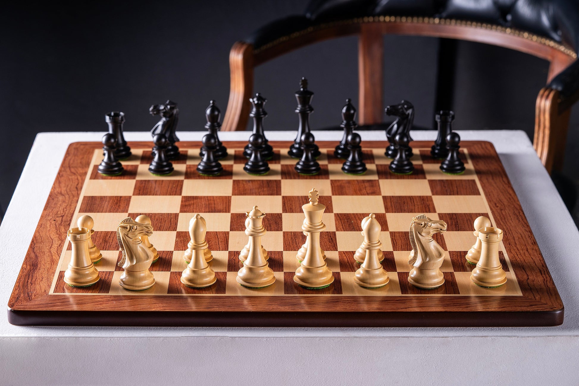 Échiquier en Bois - The Grandmaster Board
